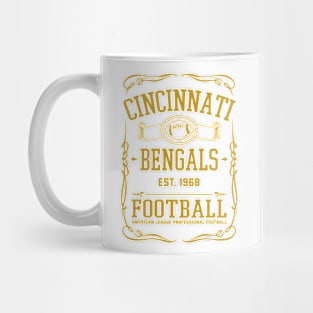 Vintage Bengals American Football Mug